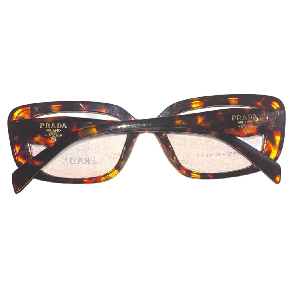 Prada tortoise shell eyeglasses - image 4